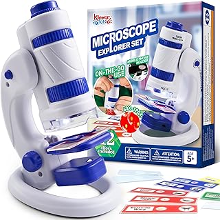 Klever Kits Kids' Microscope Set