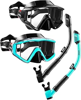 Aegend Adult & Youth Snorkel Set