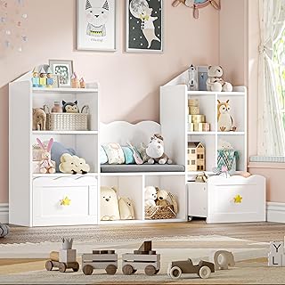 FACBOTALL Kids Bookshelf & Nook