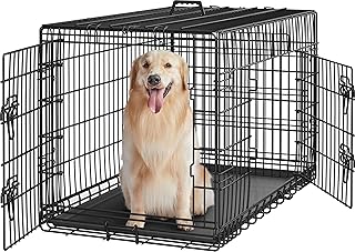 Yaheetech XL Double Door Dog Crate