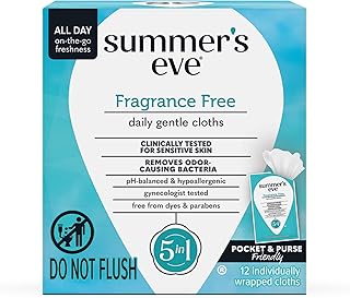 Summer's Eve Fragrance-Free Wipes