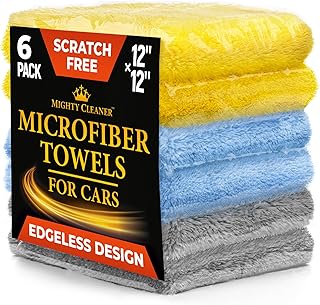 Edgeless Microfiber Car Towels