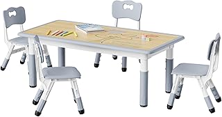 Brelley Adjustable Kids Table Set