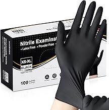Schneider Black Nitrile Exam Gloves