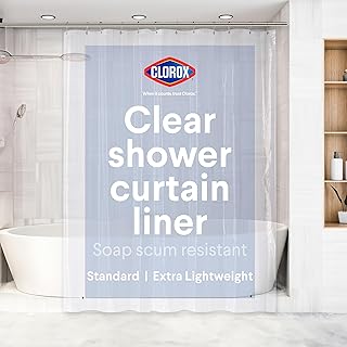 CLOROX Premium Shower Curtain Liner