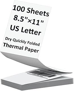 US Letter Thermal Printer Paper