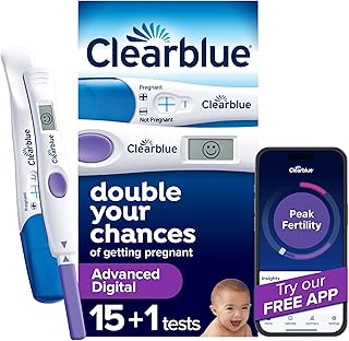 Clearblue Advanced Digital Ovulation Test Kit, 16 Ct