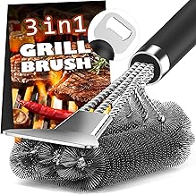Adjustable Grill Brush & Scraper