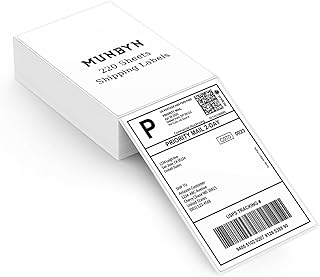 MUNBYN Thermal Shipping Labels