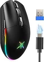 TECKNET Rechargeable RGB Gaming Mouse