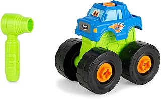 Monster Truck Toy - 2-in-1 Building Toys for Take Apart Play - Kids Building Sets - Construction Toys Ages 18 Months and Up
