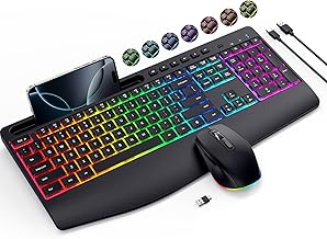 VEILZOR Wireless Keyboard Mouse Combo