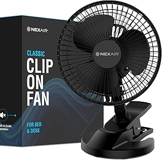 6-Inch Portable Clip-on Fan