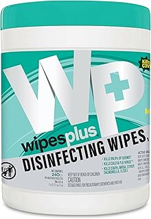 WIPESPLUS Lemon-Scented Disinfecting Wipes
