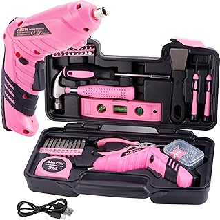Pink Women's Tool Set 136PCS