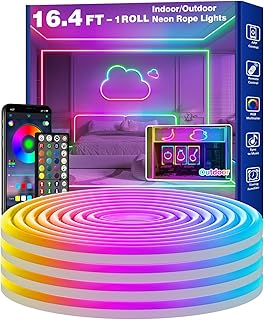 App-Controlled RGB Neon Lights