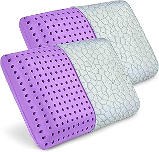 OMEO Lavender Cooling Memory Pillows