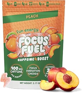 FocusFuel Peach Energy Chews