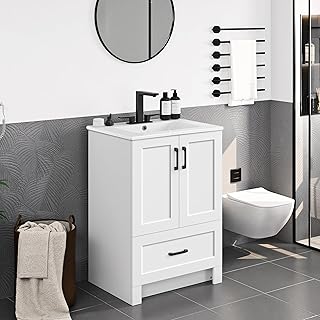 Yaheetech Modern Bathroom Vanity