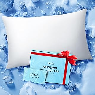 Ice Cooling Silk Pillowcase