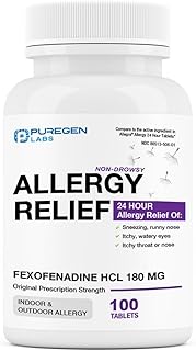 Puregen Labs Non-Drowsy Allergy Relief