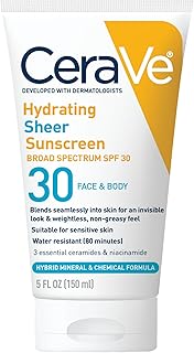 CeraVe Hydrating Sheer Sunscreen