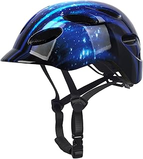Kids/Youth Bike Helmet for Boys Girls and Teens, Adjustable and Multi-Sport for Bicycle, Kick Scooter, Skateboard, Roller/Inline Skate