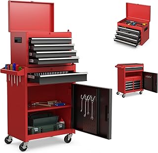 Goplus 5-Drawer Rolling Tool Chest