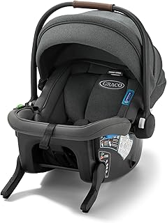Graco Gomax Infant Car Seat, Baseless Car Seat with Canopy, Rear Facing, Lightweight Carseat