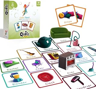 Flash Cards for Toddlers &ndash; Set of 36 Cards | Fun Object Recognition & Vocabulary Building | Educational Baby Learning Cards | Preschool Activities & Early Learning | Gift for Kids Ages 2-4