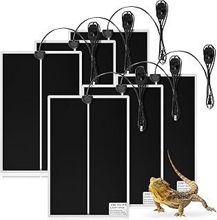 ROCEEI Reptile Heat Mat Set
