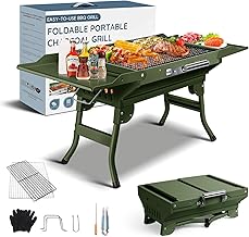 Portable Foldable Charcoal Grill