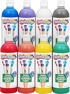 Colorations Washable Tempera Paint Set