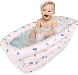 Whale Inflatable Baby Bathtub