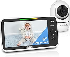 HelloBaby Split-Screen Baby Monitor