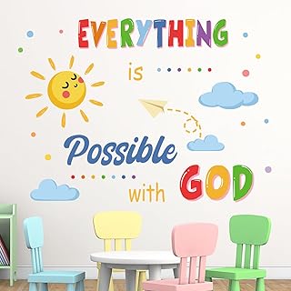 Inspirational God Wall Decals