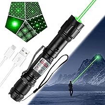 Green Tactical Rechargeable Flashlight