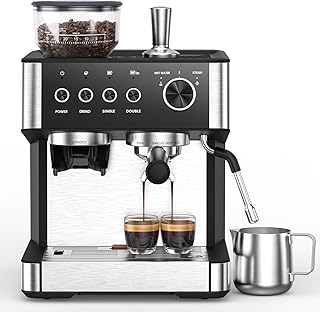 Espresso Machine with Grinder