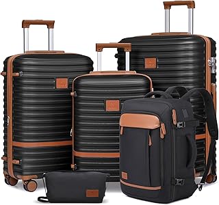Joyway 5-Piece Expandable Luggage