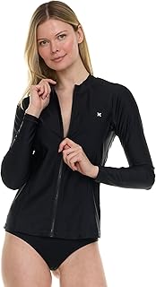 Hurley Women's Full-Zip Rash Guard