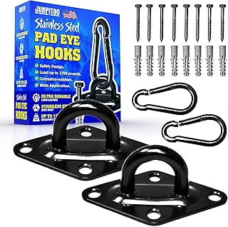 Heavy-Duty Stainless Steel Pad Hooks
