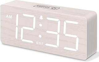 DreamSky Wooden Digital Alarm Clock