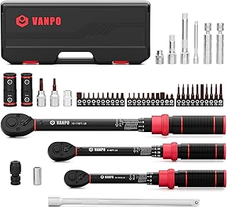 VANPO 47PCS Torque Wrench Set