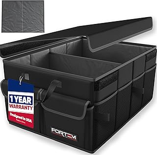 FORTEM Foldable Car Trunk Organizer