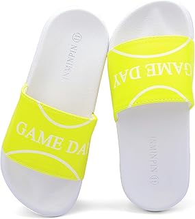 Kids Boys Girls Ball Sprots Slides Sandals Ultra Comfortable Beach Pool Shower Shoes House Slide Indoor Outdoor for Sports Fan