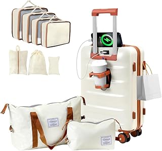 YANQIAO 20&rdquo; 10-Piece Luggage Set