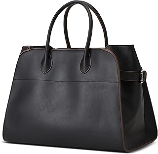 Yafirgeer Large Retro Leather Tote