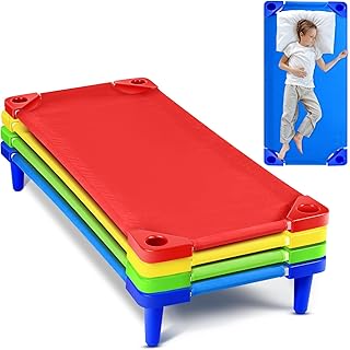 Stackable Daycare Cots (4 Pcs)