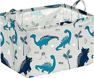 Baby Waterproof Storage Basket Toys Organizer Nursery Bins for Women Kids Hamper for Organizing Home/Dorm/Kitchen/Pet/Office/Closet/Shelf/Room Decor