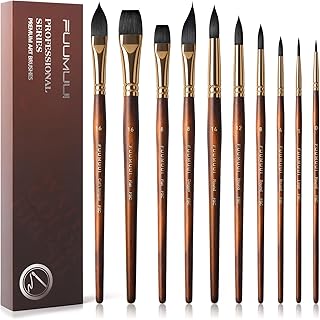 Fuumuui Professional Watercolor Brushes